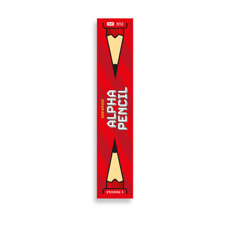 Odd Goose - Alphabet foil-printed pencils - set of 3 | Scout & Co