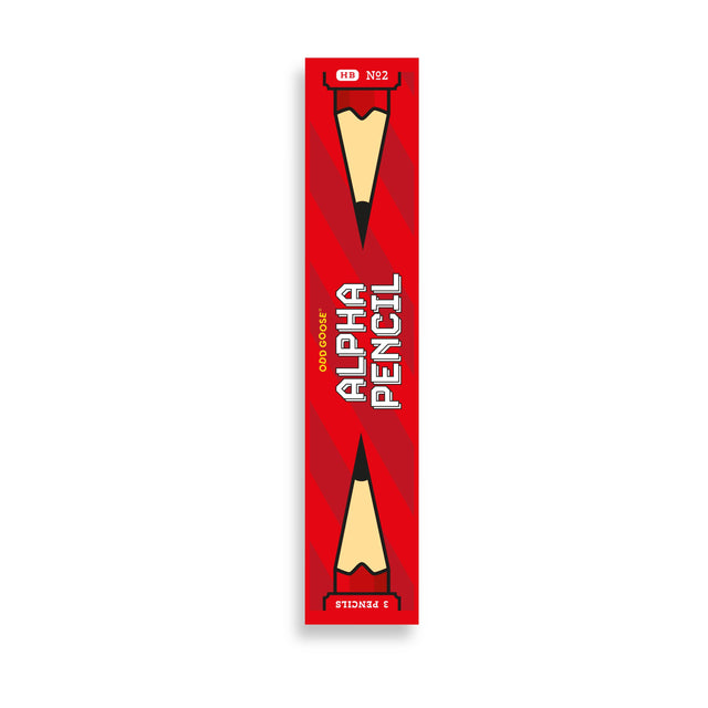 Odd Goose - Alphabet foil-printed pencils - set of 3 | Scout & Co