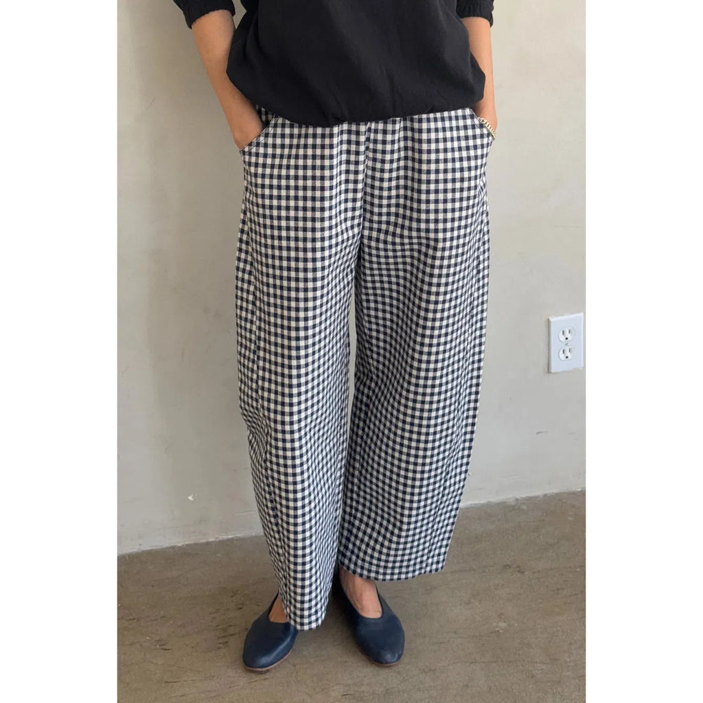 Le Bon Shoppe - Arc pants - Navy gingham | Scout & Co