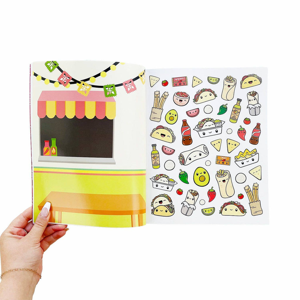 Pipsticks - Draw-Along Food sticker book | Scout & Co