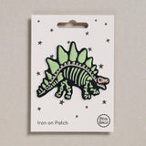 Petra Boase - Iron on Patch - Dinosaur Skeleton | Scout & Co