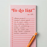 Good Tuesday - To Do List Pad - Pink & Red | Scout & Co