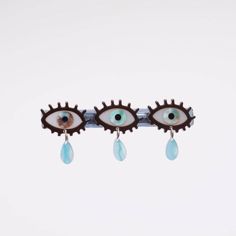 Winona Irene - Tears crying eyes hair clip | Scout & Co