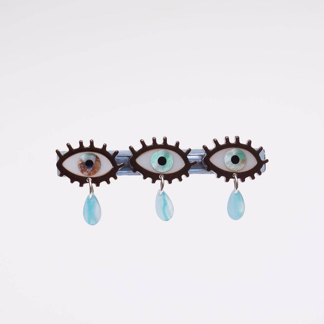 Winona Irene - Tears crying eyes hair clip | Scout & Co