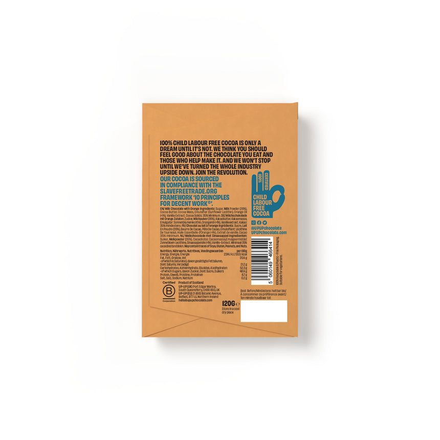 Up-Up - Sweet Orange Milk Chocolate Bar | Scout & Co