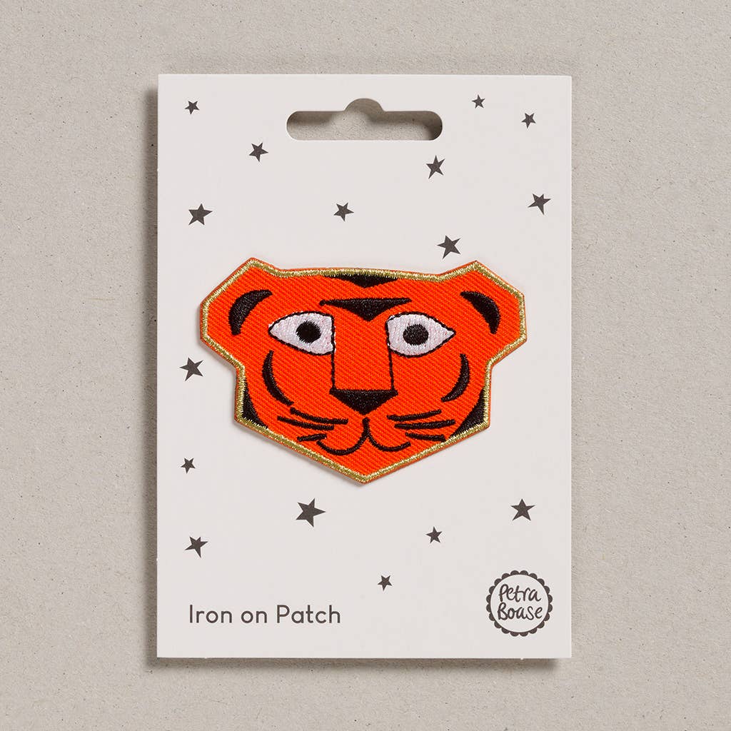 Petra Boase - Iron on Patch - Tiger | Scout & Co