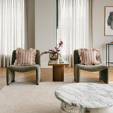 TBCo - Cotton Cushion Cover in Pink Stripe | Scout & Co