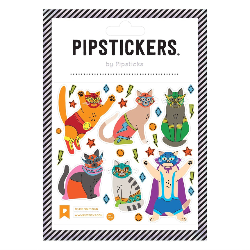 Pipsticks - Feline Fight Club stickers | Scout & Co