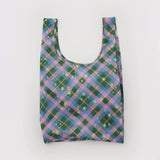 Baggu- Standard Baggu reusable bag - Green Star Plaid