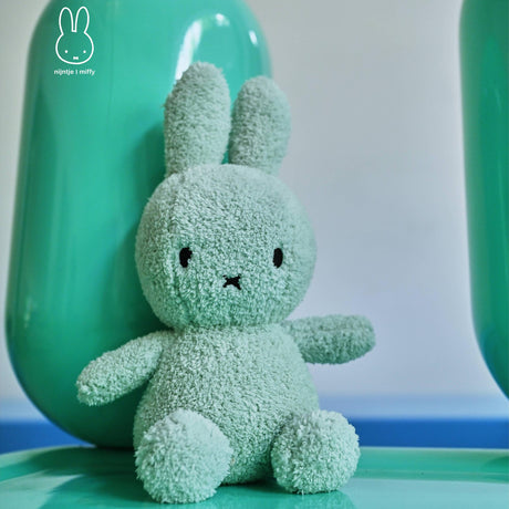 Miffy - Soft Green terry soft toy | Scout & Co