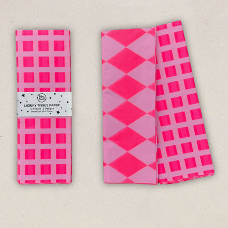 Petra Boase - Luxury Tissue Paper Gift Wrap | Fluoro Pink/Lilac | Scout & Co