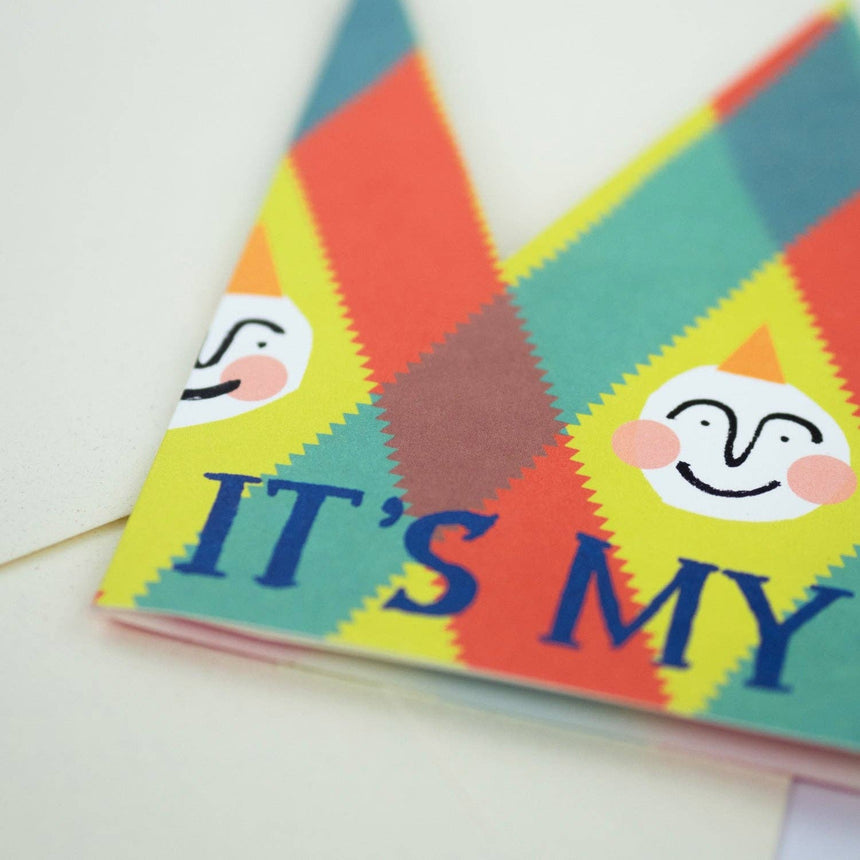 Hadley - It's My Birthday party hat card | Scout & Co