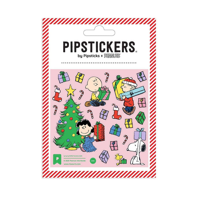 Pipsticks x Peanuts - Peanuts & Presents stickers | Scout & Co
