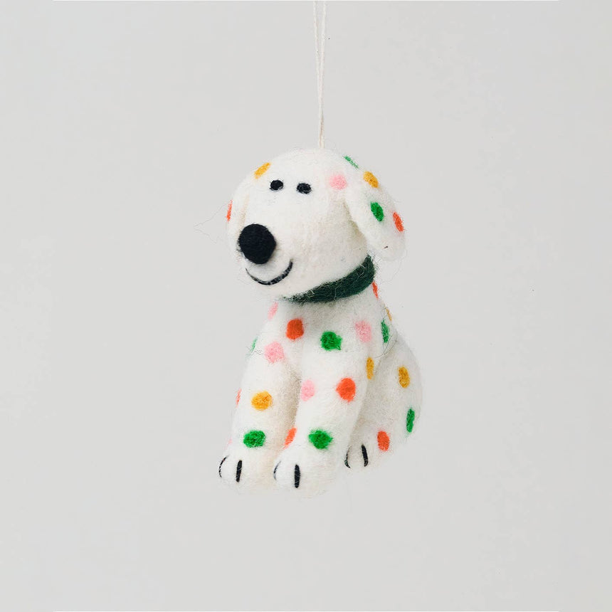 Wrap - Chip Dog hanging felt ornament | Scout & Co