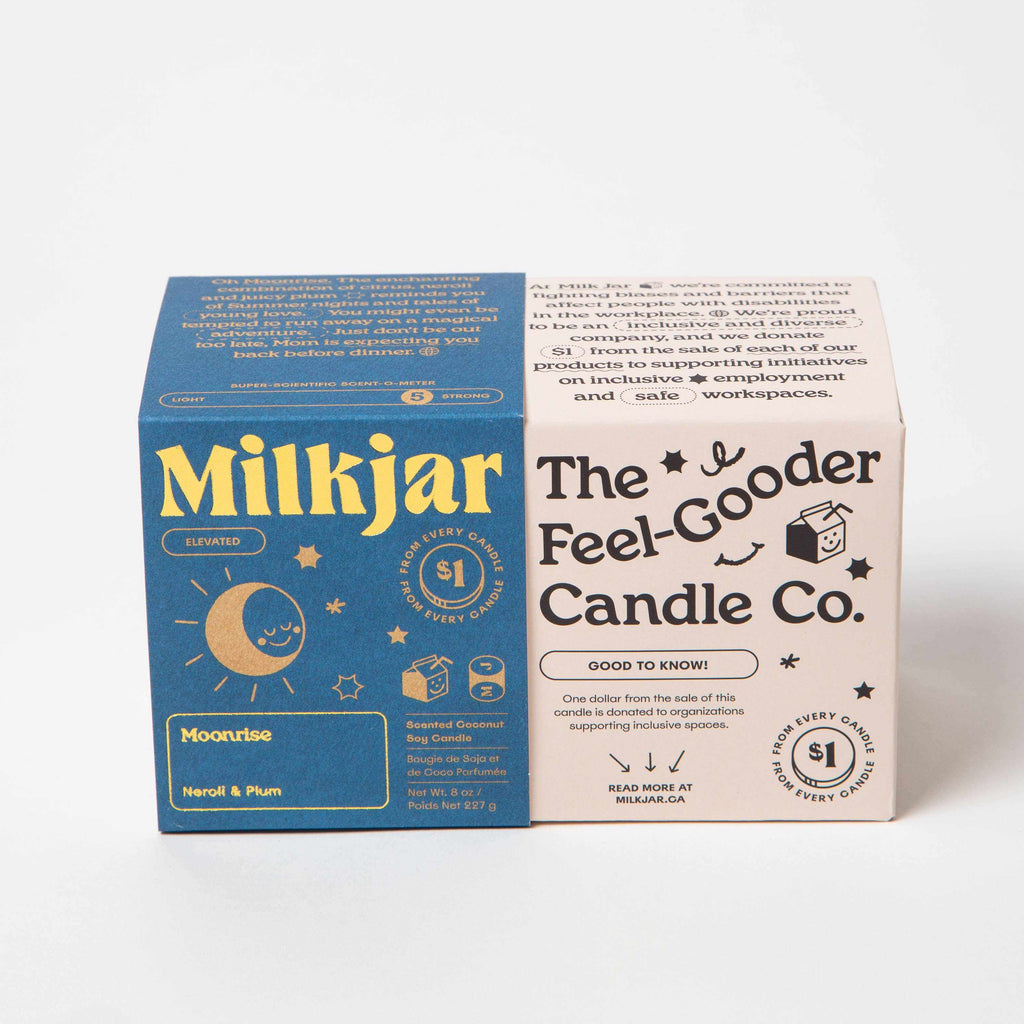 Milk Jar Candle Co - Moonrise candle - Neroli & Plum | Scout & Co