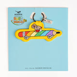Magpie x Richard Scarry - Rainbow Pencil Car key charm | Scout & Co