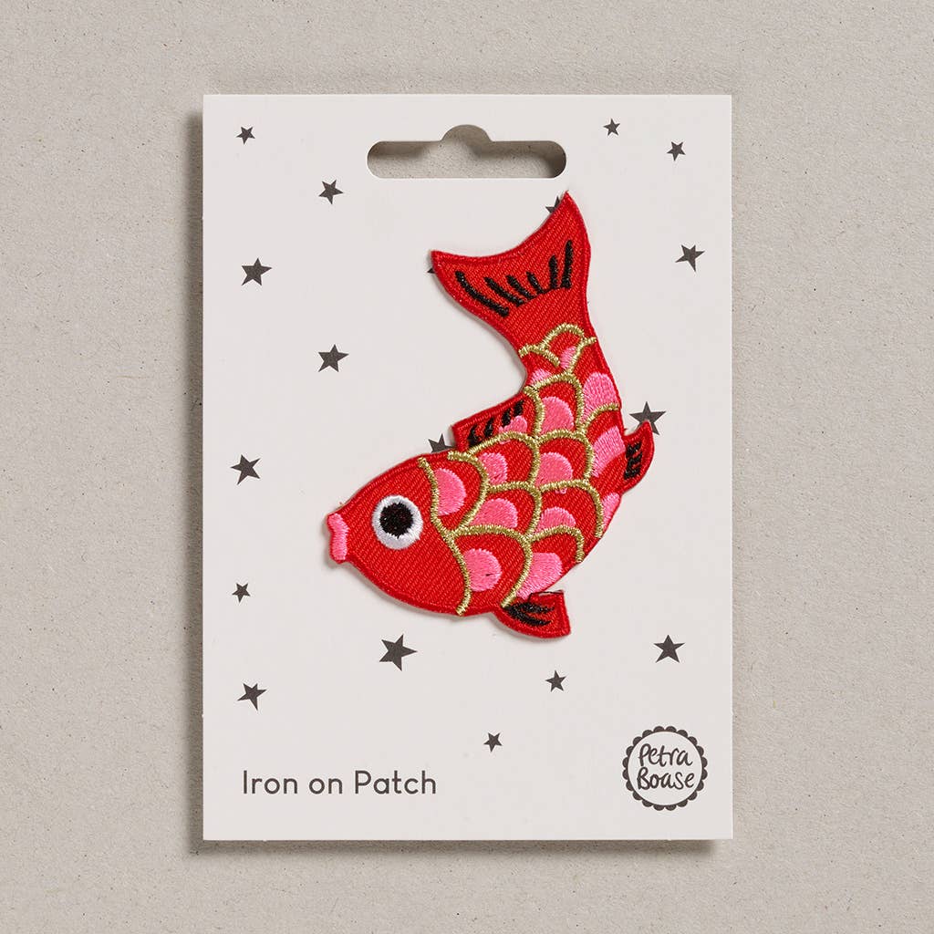 Petra Boase - Iron on Patch - Koi Fish | Scout & Co