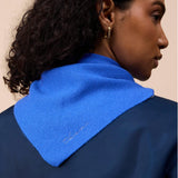 TBCo - Merino Wool Triangle Scarf in Cobalt Blue | Scout & Co