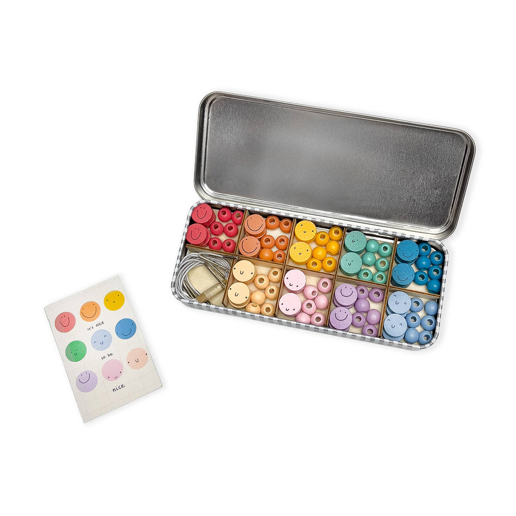 Cotton Twist - It's Nice To Be Nice Bracelet Beading Kit | Scout & Co