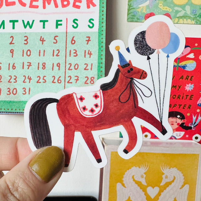 Daria Solak - Horse sticker | Scout & Co