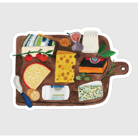Daria Solak - Cheeseboard sticker | Scout & Co