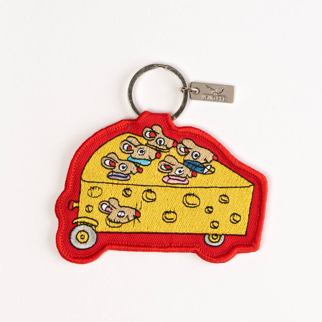 Magpie x Richard Scarry Cheesecar Key Charm | Scout & Co