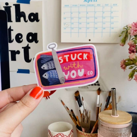 Daria Solak - Stuck With You sticker | Scout & Co