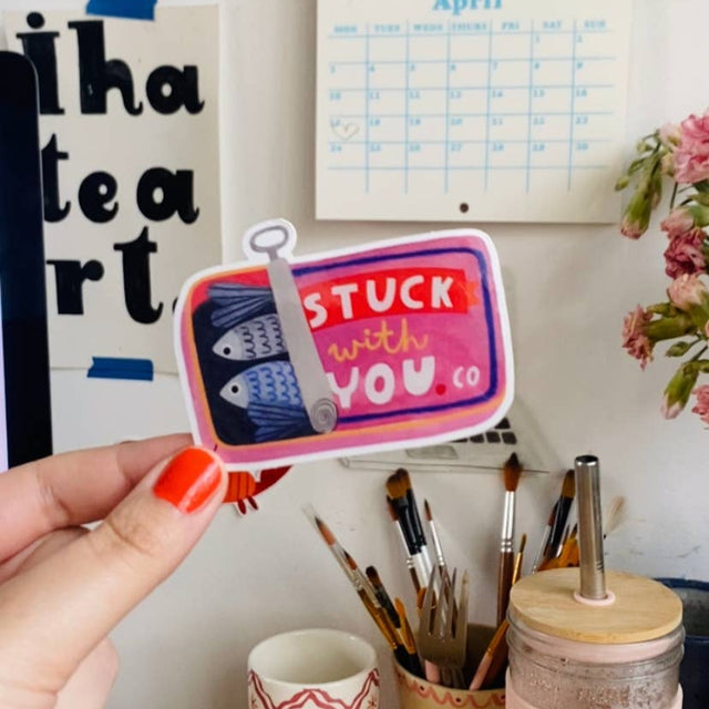 Daria Solak - Stuck With You sticker | Scout & Co