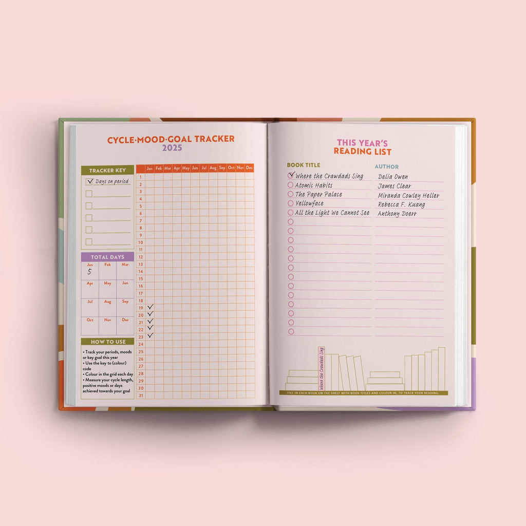 Good Tuesday - 2025 Diary - Organic Paper Shape | Scout & Co