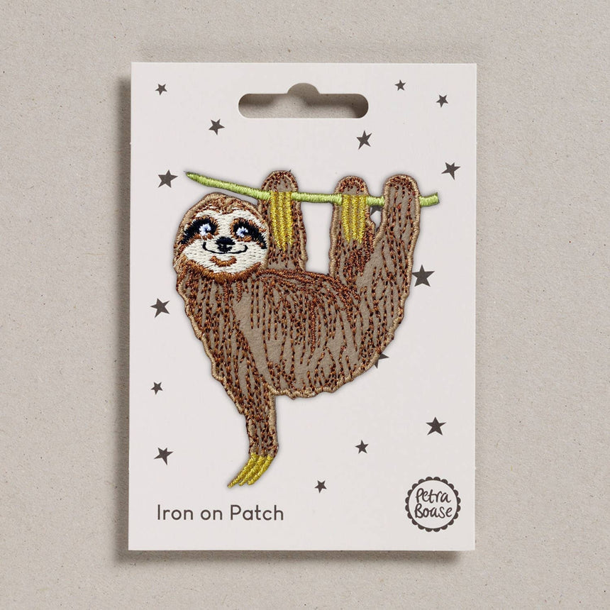 Petra Boase - Iron on Patch - Sloth | Scout & Co