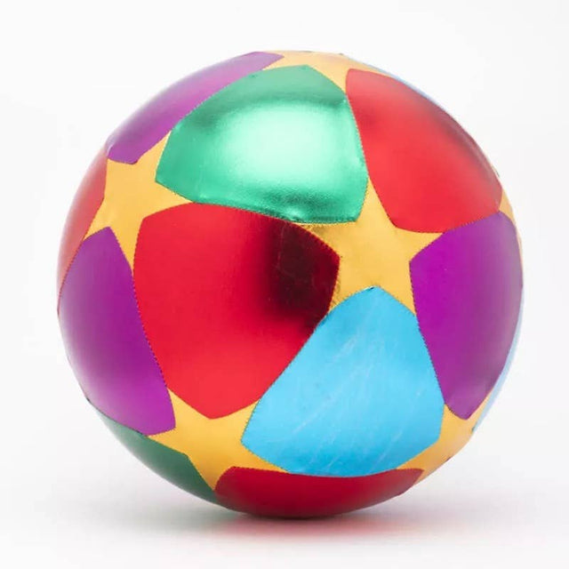 Ratatam! - Multicolour stars fabric play ball - 30cm | Scout & Co