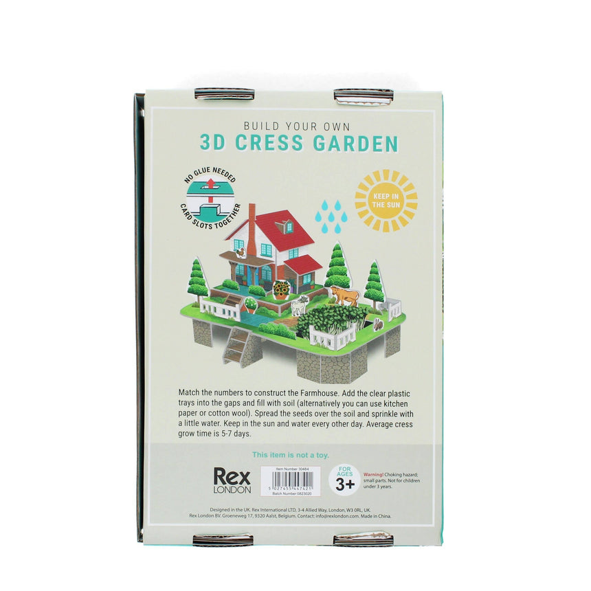Rex - Build Your Own Cress Garden - Small Farmhouse | Scout & Co