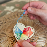 Cotton Twist - Heart keyring craft kit | Scout & Co