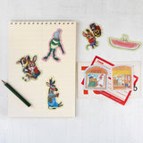 3P4 x Richard Scarry - Art Shop sticker | Scout & Co