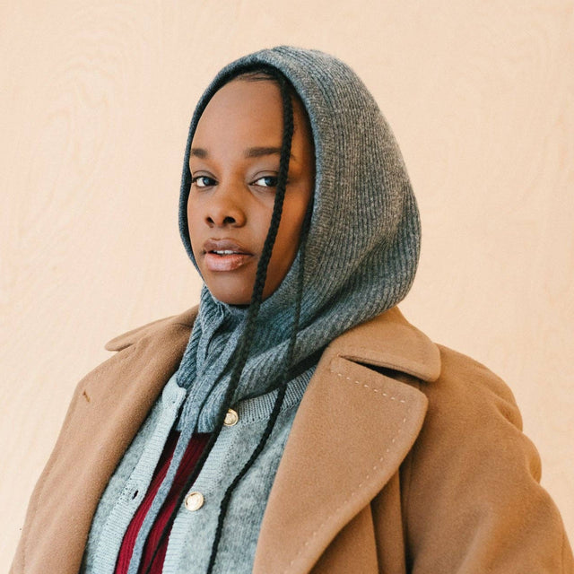 TBCo - Merino Hood - Charcoal Grey | Scout & Co