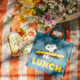 3P4 x Peanuts - Snoopy Lunch market tote | Scout & Co