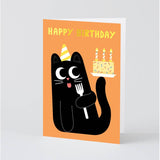Wrap - Happy Birthday Cat Cake card | Scout & Co
