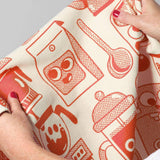 Wrap - Coffee Time tea towel | Scout & Co