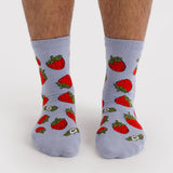 Baggu - Adult crew socks - Strawberry Blossom | Scout & Co