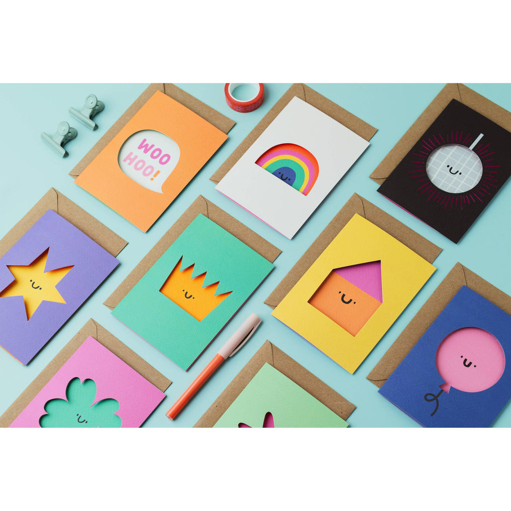 Rumble Cards - Star die cut card | Scout & Co