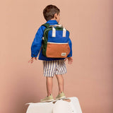 Hindbag - Arthur Tricolour Backpack - Electric Blue | Scout & Co