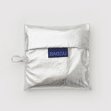 Baggu- Standard Baggu reusable bag - Chrome Metallic