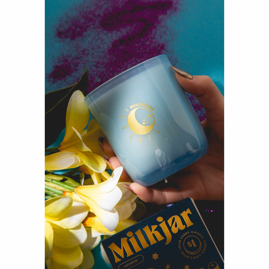 Milk Jar Candle Co - Moonrise candle - Neroli & Plum | Scout & Co