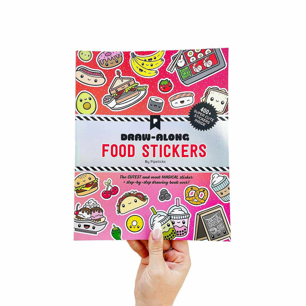 Pipsticks - Draw-Along Food sticker book | Scout & Co