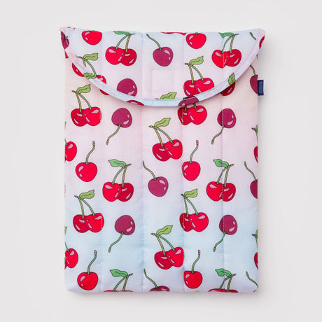 Baggu - Puffy laptop sleeve 13in / 14in - Cherries | Scout & Co