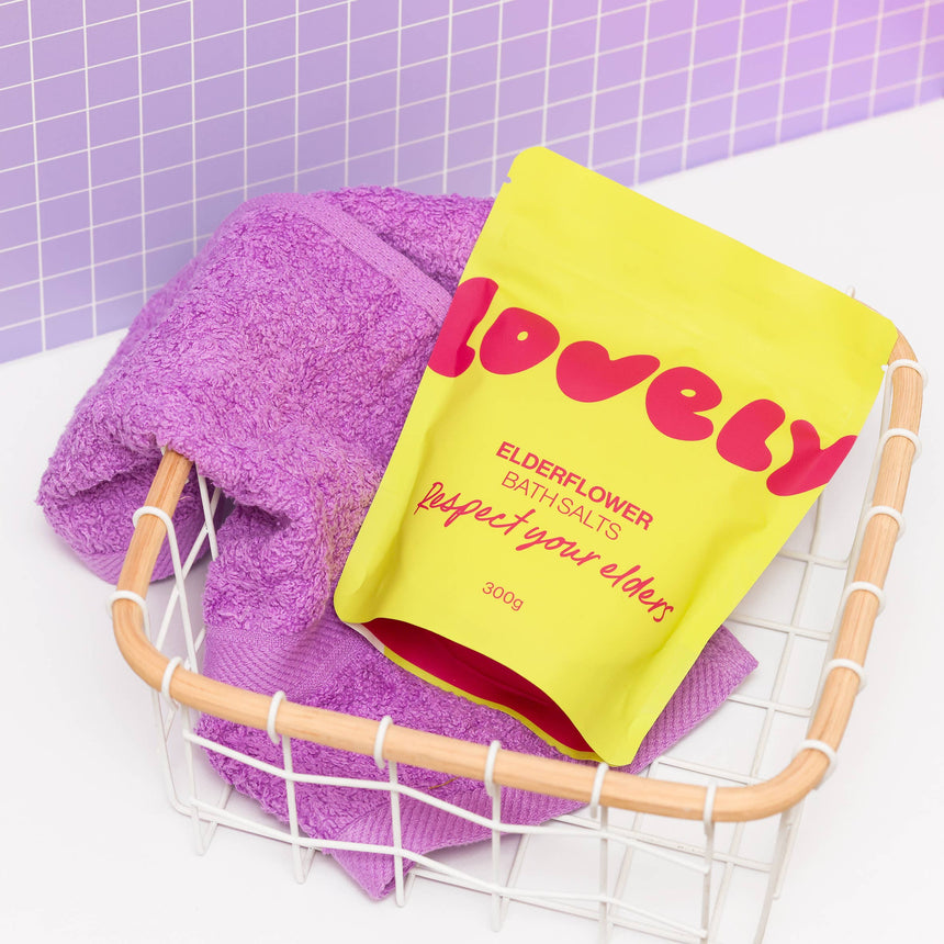 Lovely Skincare - Bath Salts - Elderflower | Scout & Co
