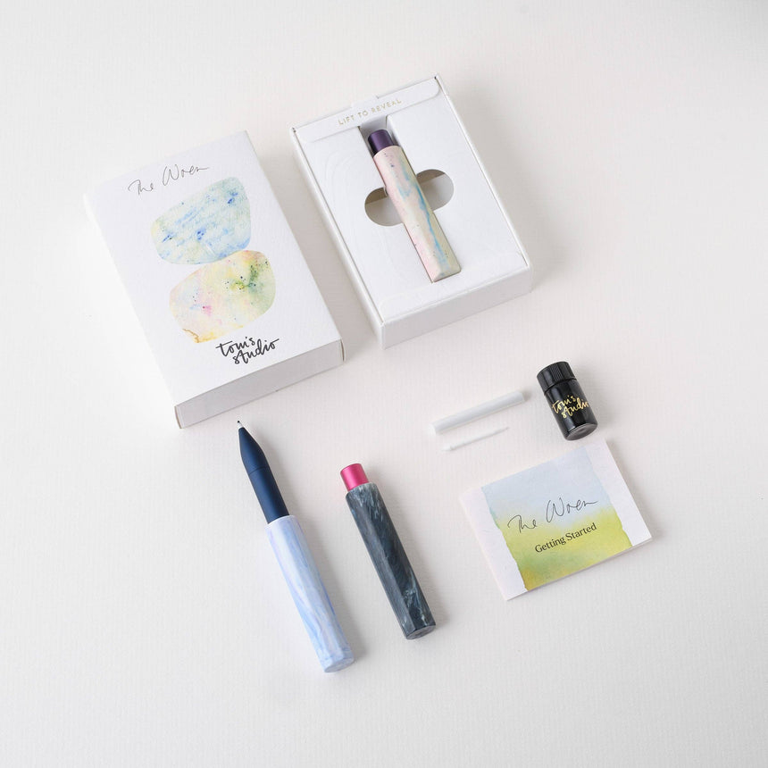 Tom's Studio - The Wren Write Off refillable pen - Nimbus | Scout & Co