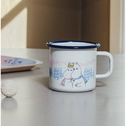 Muurla - Moomin enamel mug - Frosty Day | Scout & Co
