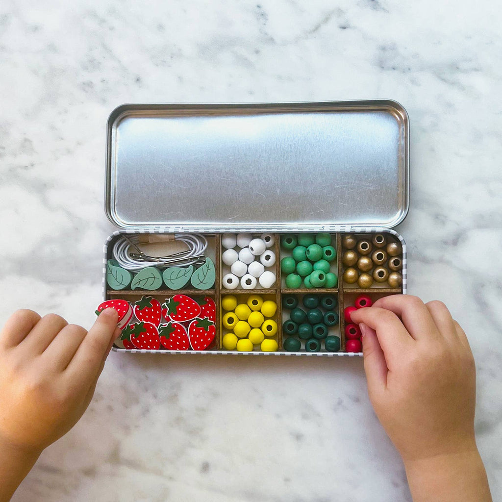 Cotton Twist - Strawberry Bracelet Bead Kit | Scout & Co