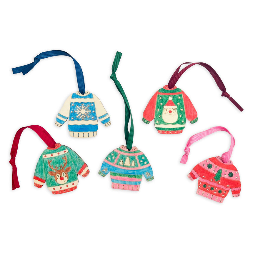 Cotton Twist - Christmas Jumper decoration kit tin | Scout & Co